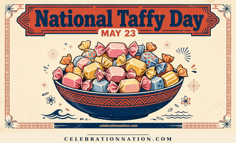National Taffy Day poster