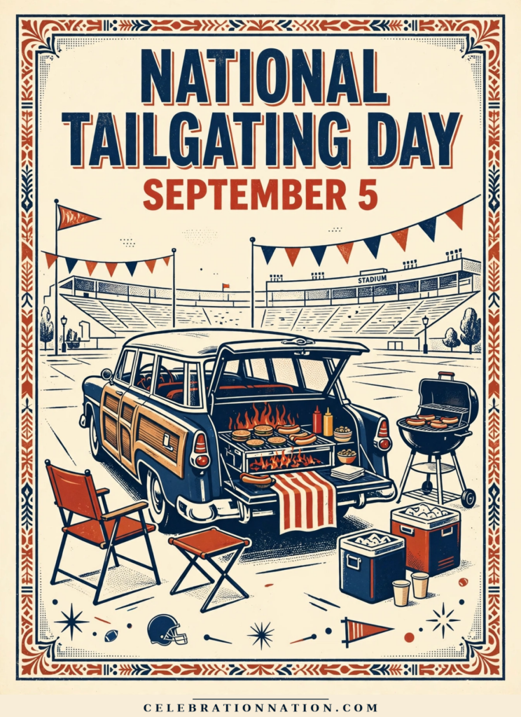 National Tailgating Day poster