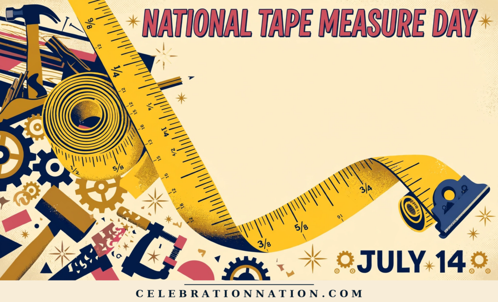 National Tape Measure Day poster