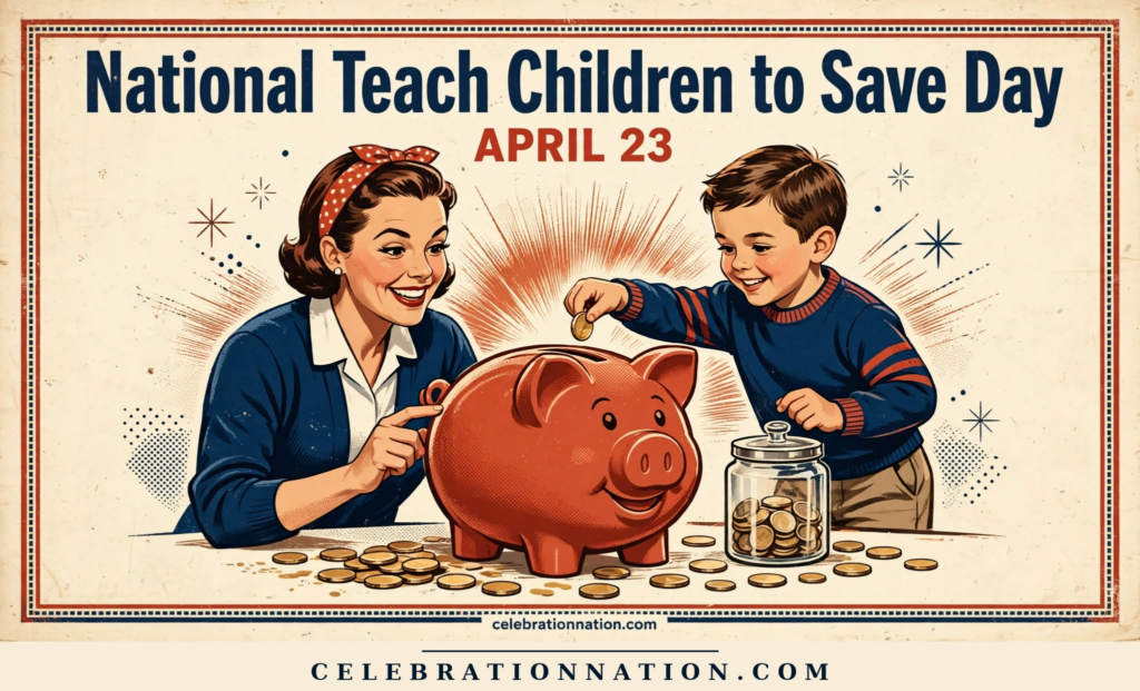 National Teach Children to Save Day poster