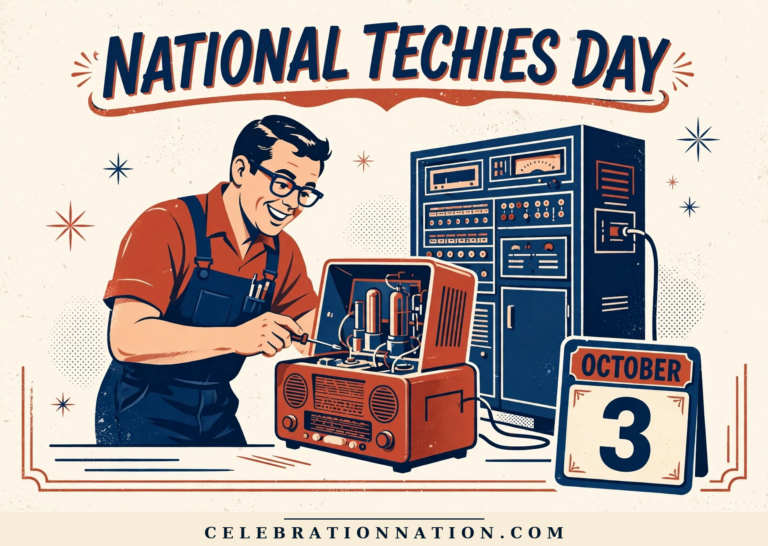 National Techies Day poster