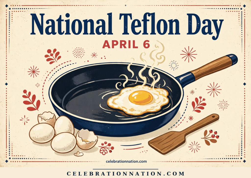 National Teflon Day poster