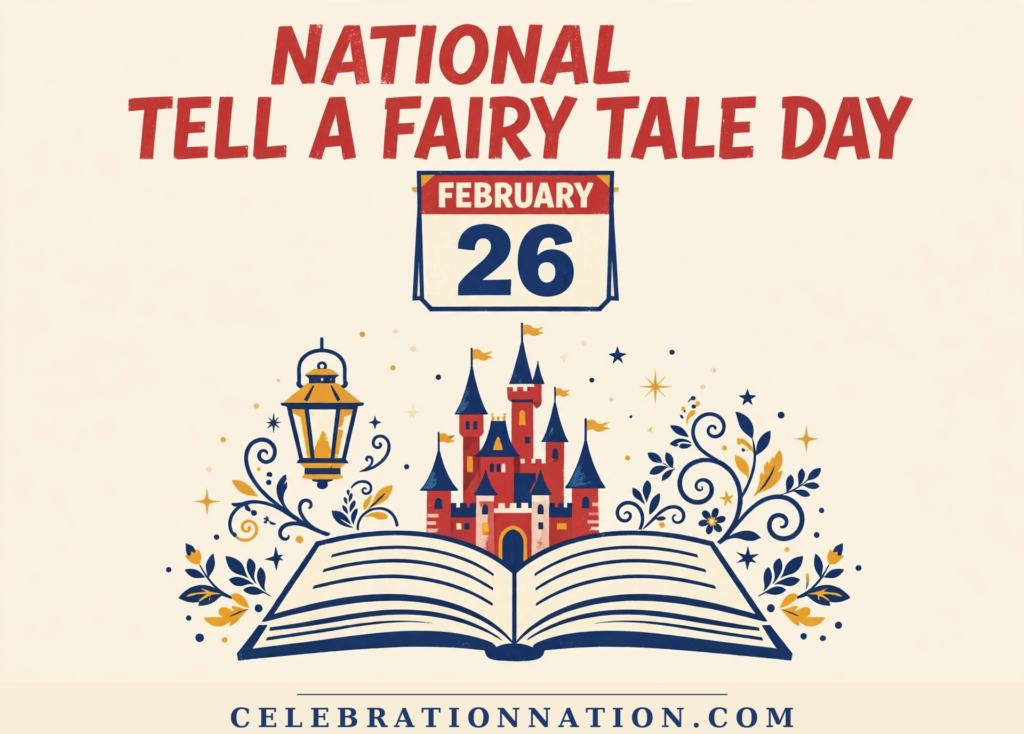 National Tell a Fairy Tale Day poster