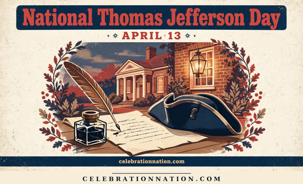 National Thomas Jefferson Day poster