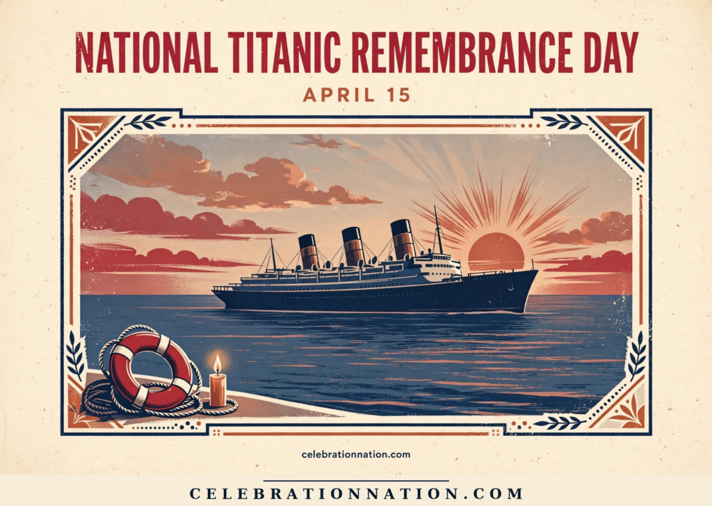 National Titanic Remembrance Day poster