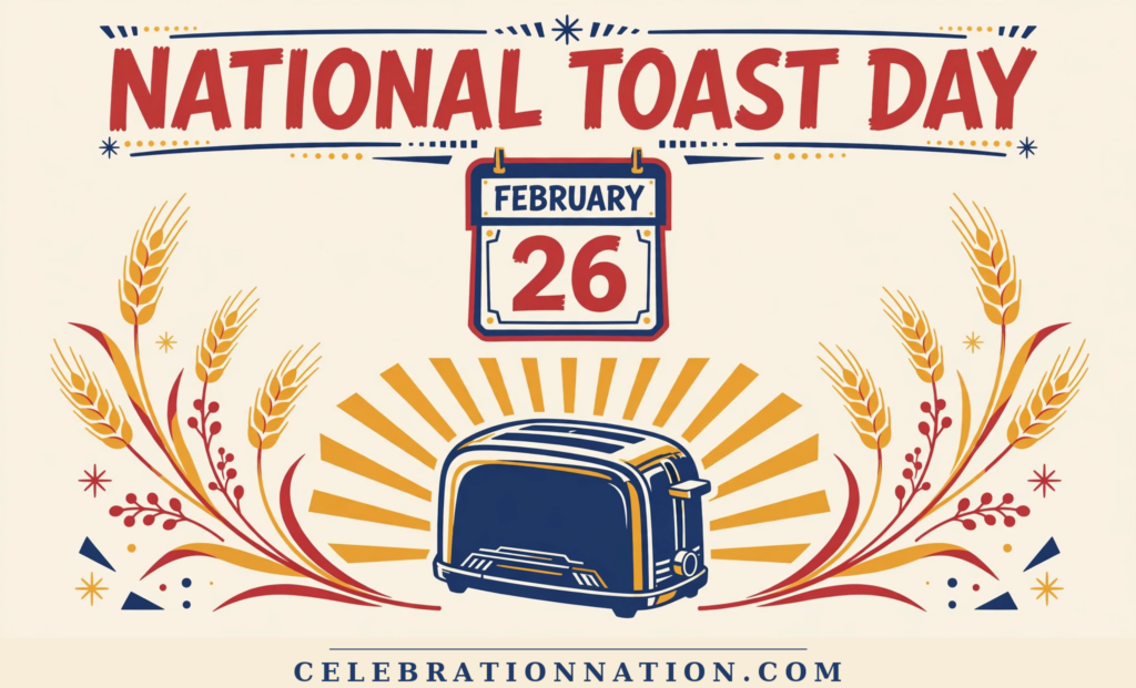 National Toast Day poster