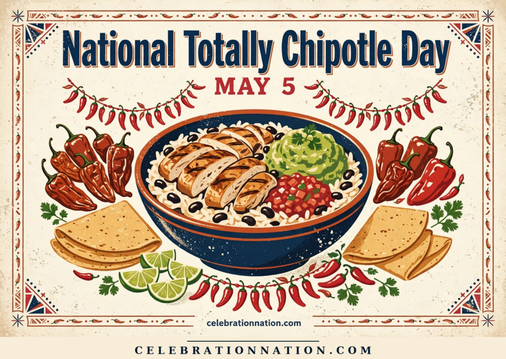 National Totally Chipotle Day poster