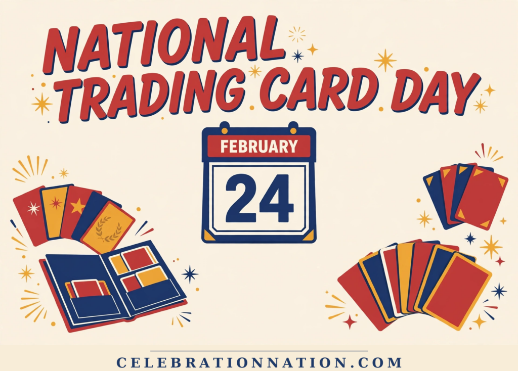National Trading Card Day poster