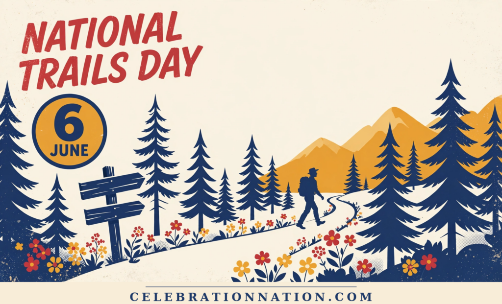 National Trails Day poster