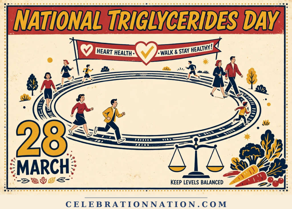 National Triglycerides Day poster