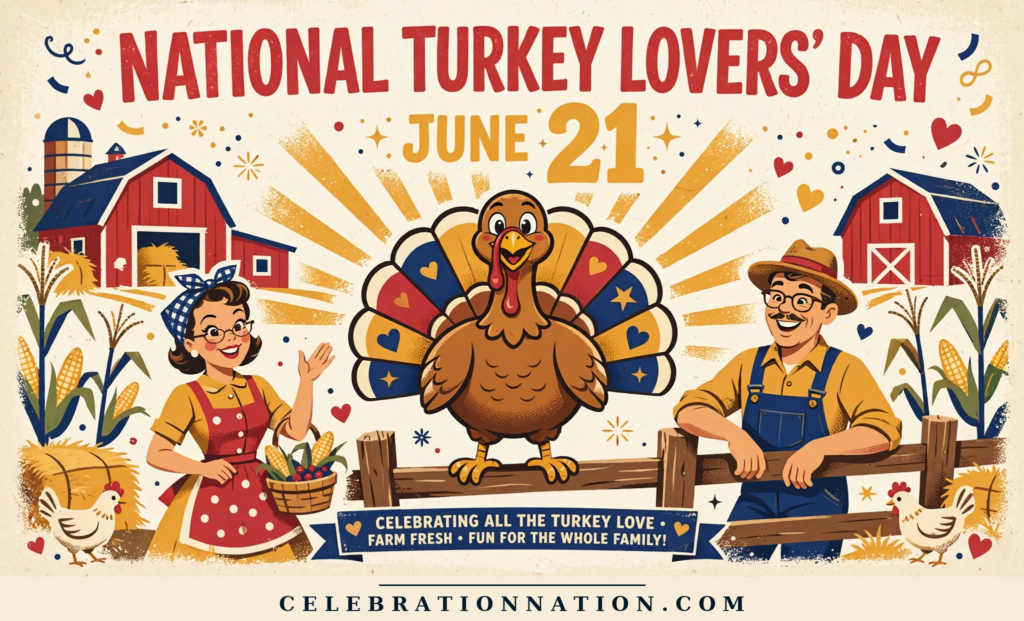 National Turkey Lovers’ Day poster