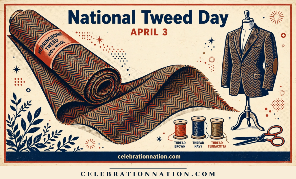 National Tweed Day poster