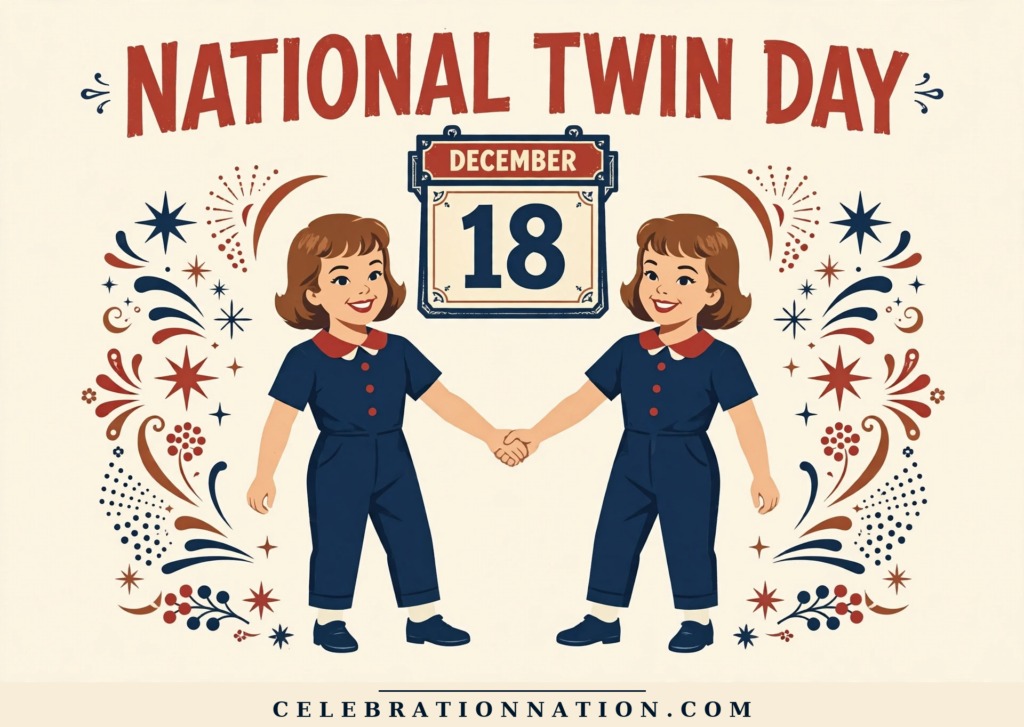 National Twin Day poster
