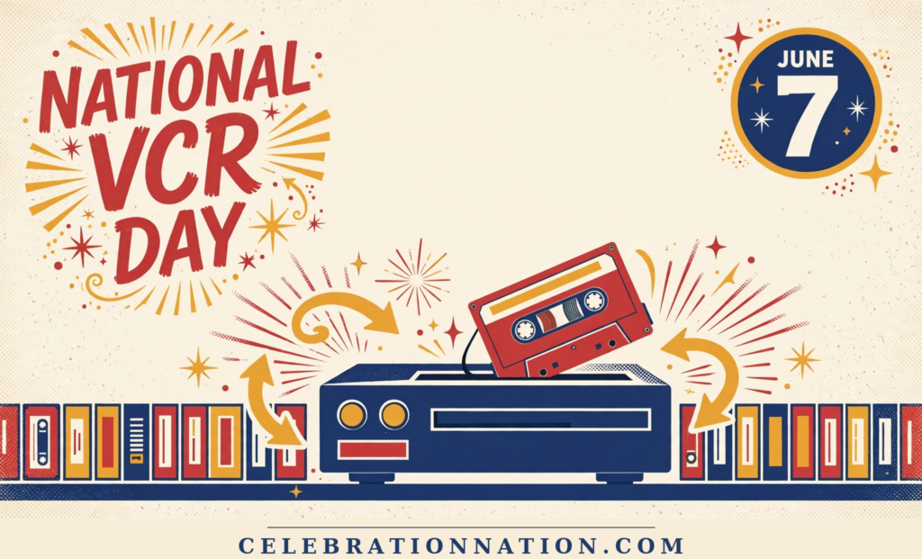 National VCR Day poster