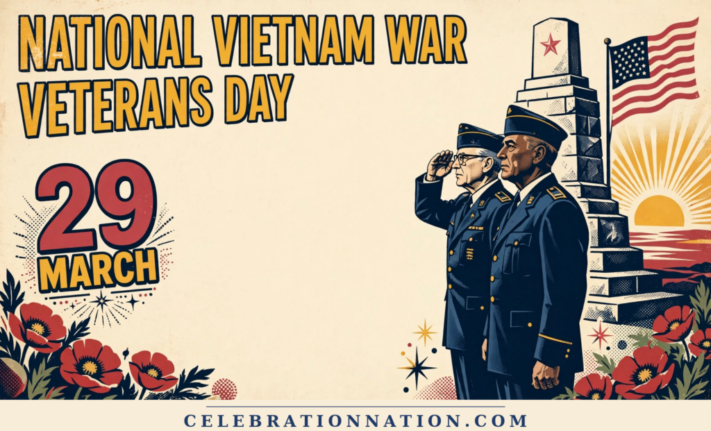 National Vietnam War Veterans Day poster