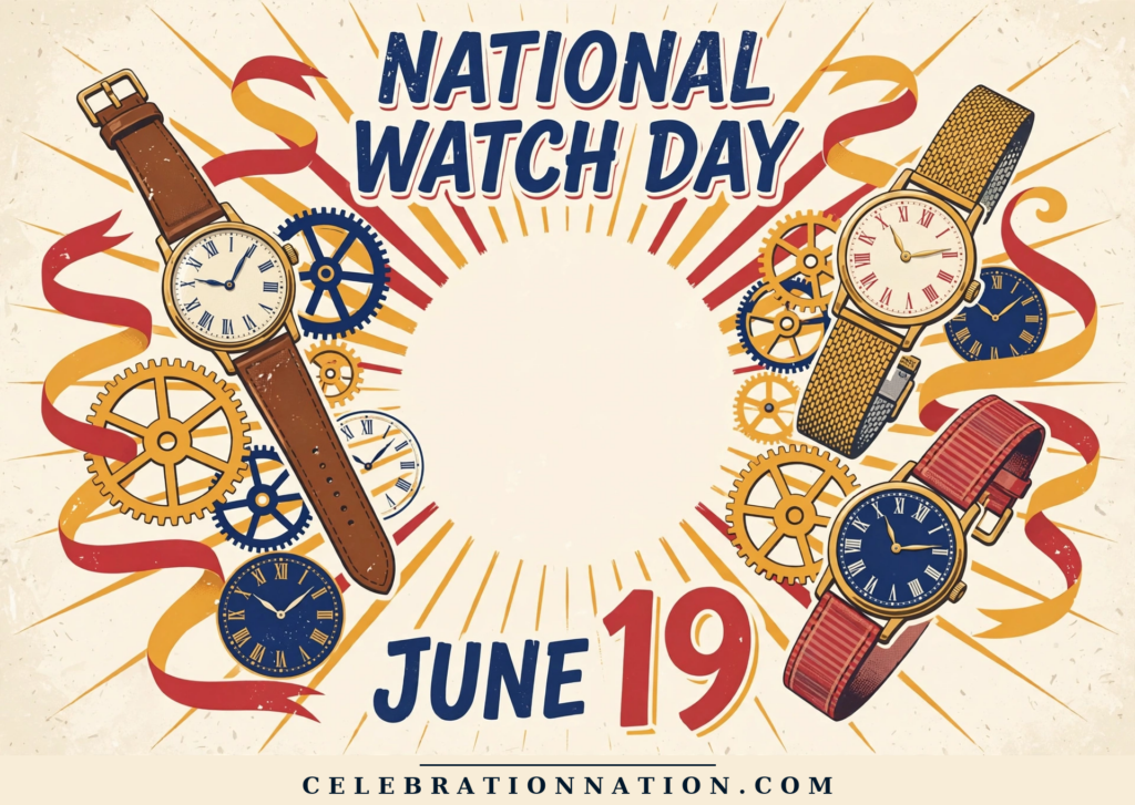 National Watch Day poster