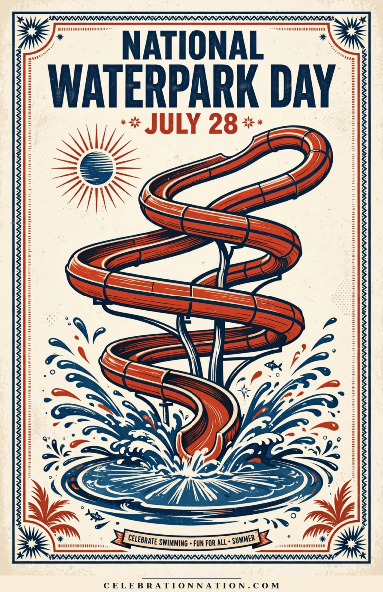 National Waterpark Day poster