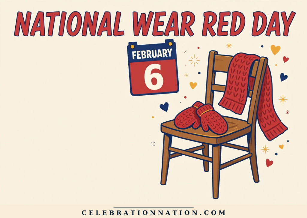National Wear Red Day poster