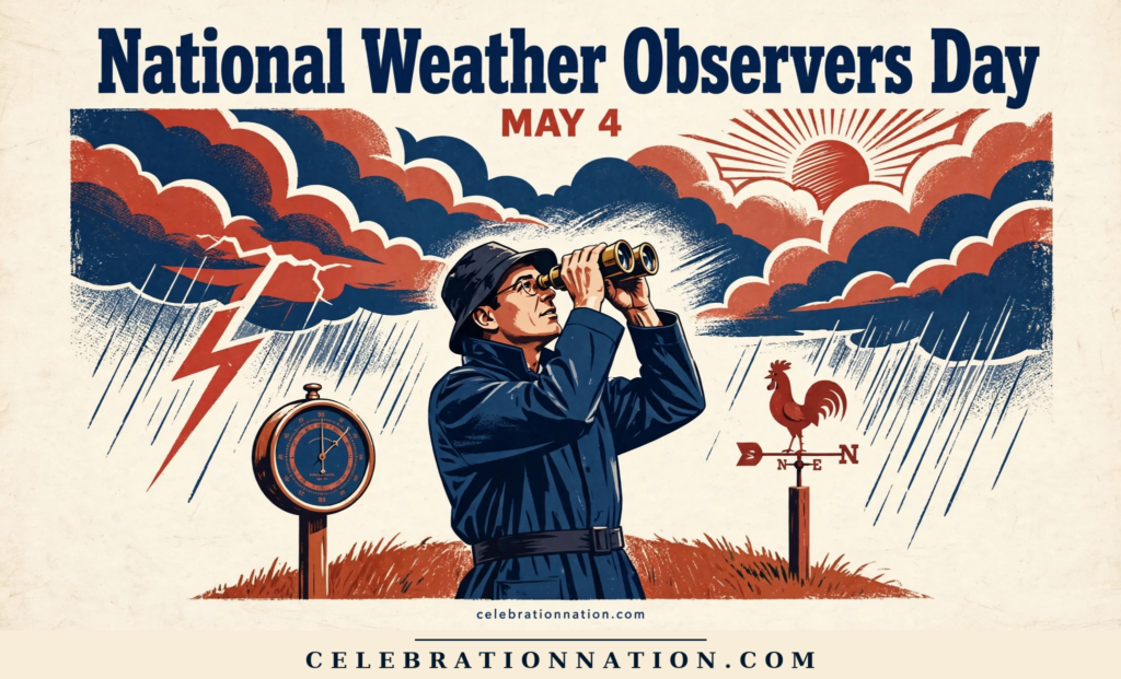 National Weather Observers Day poster