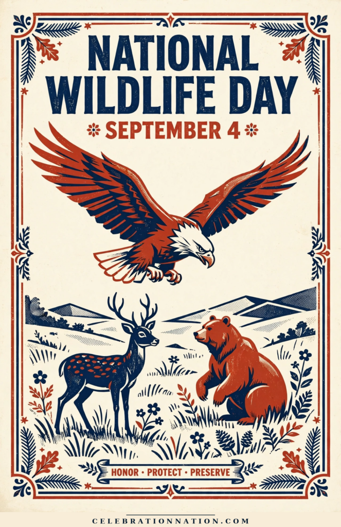 National Wildlife Day poster