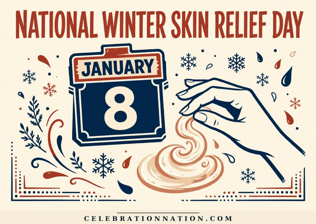National Winter Skin Relief Day poster