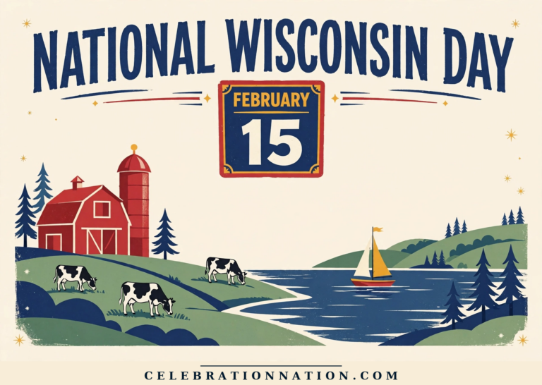 National Wisconsin Day poster