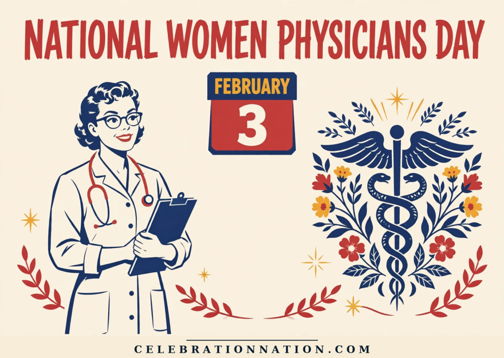 National Women Physicians Day poster