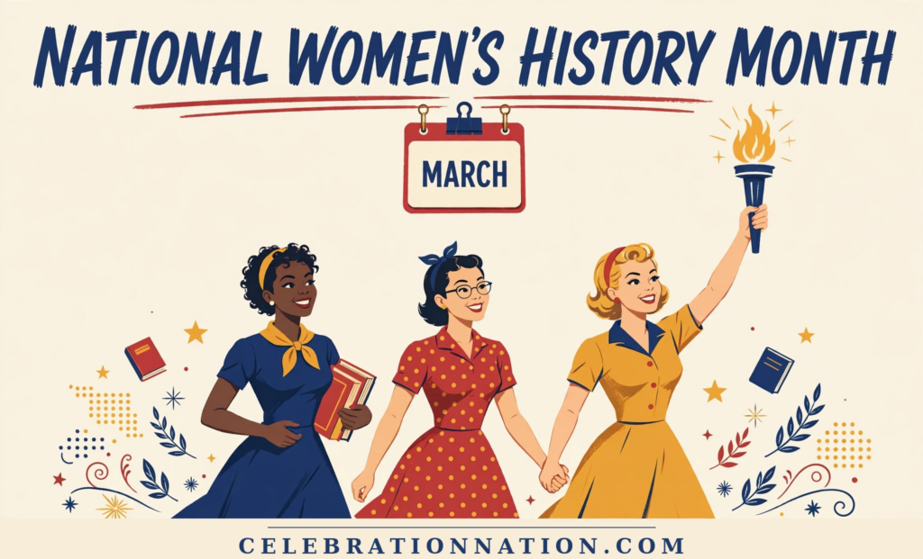 National Women’s History Month poster