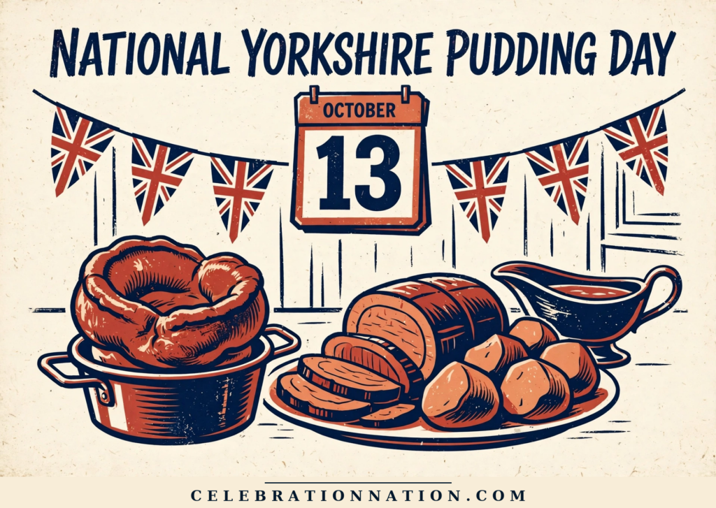 National Yorkshire Pudding Day poster
