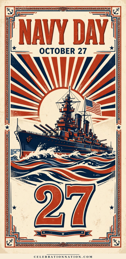 Navy Day poster