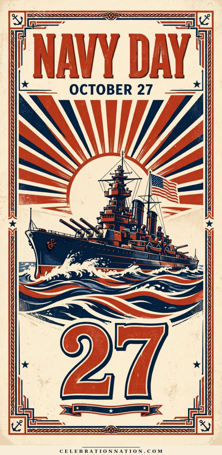 Navy Day poster