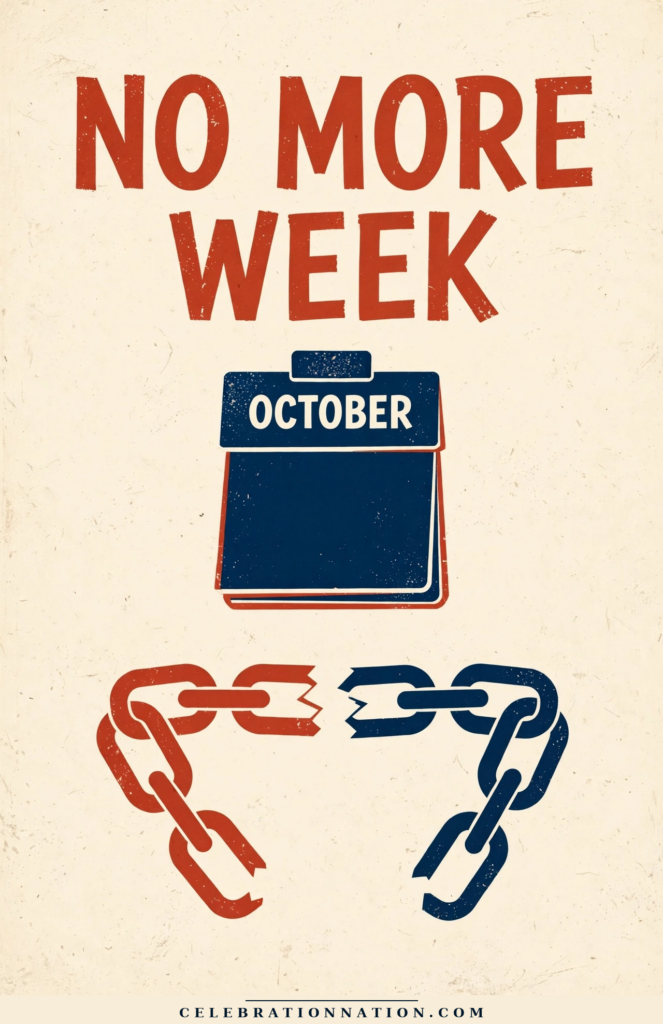 No More Week poster