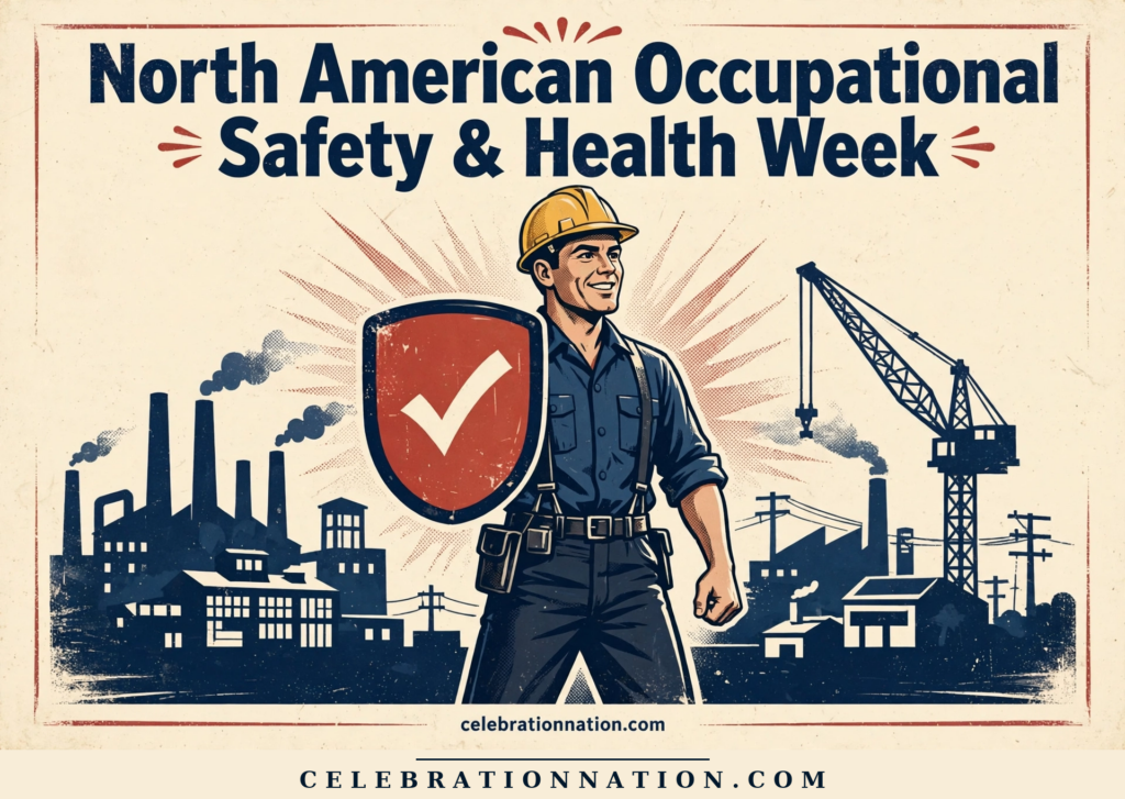 North American Occupational Safety & Health Week poster