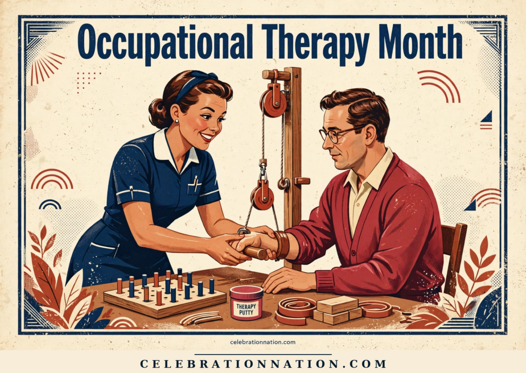 Occupational Therapy Month poster