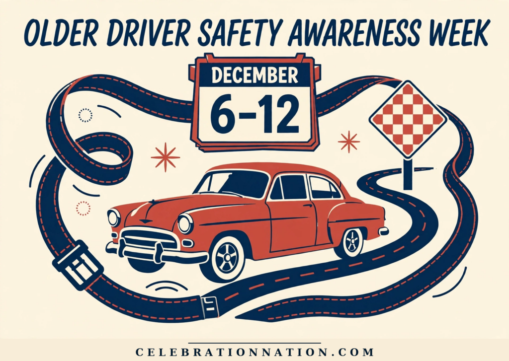 Older Driver Safety Awareness Week poster