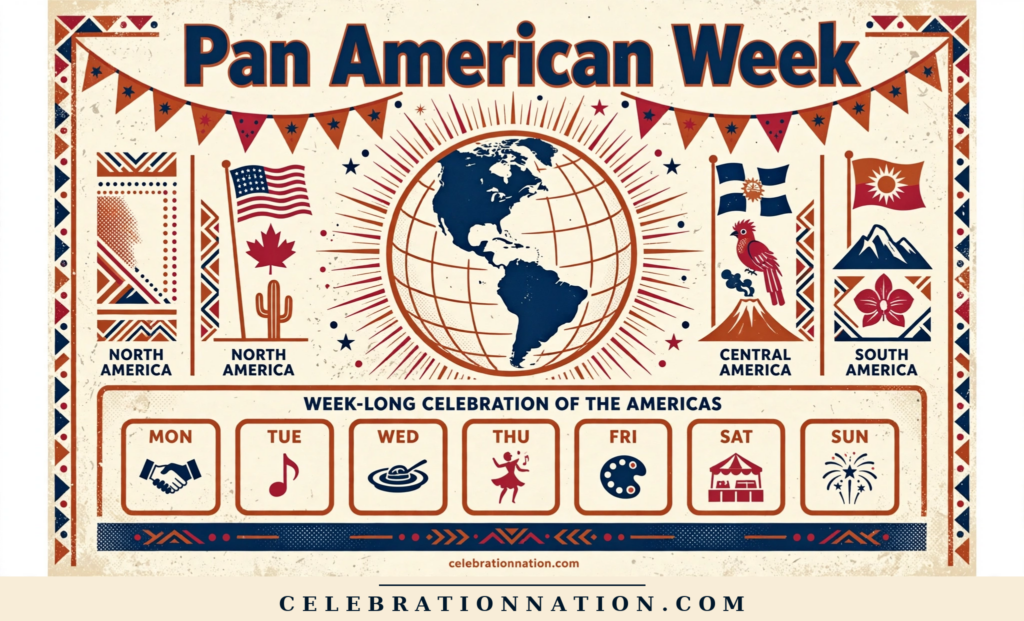 Pan American Week poster