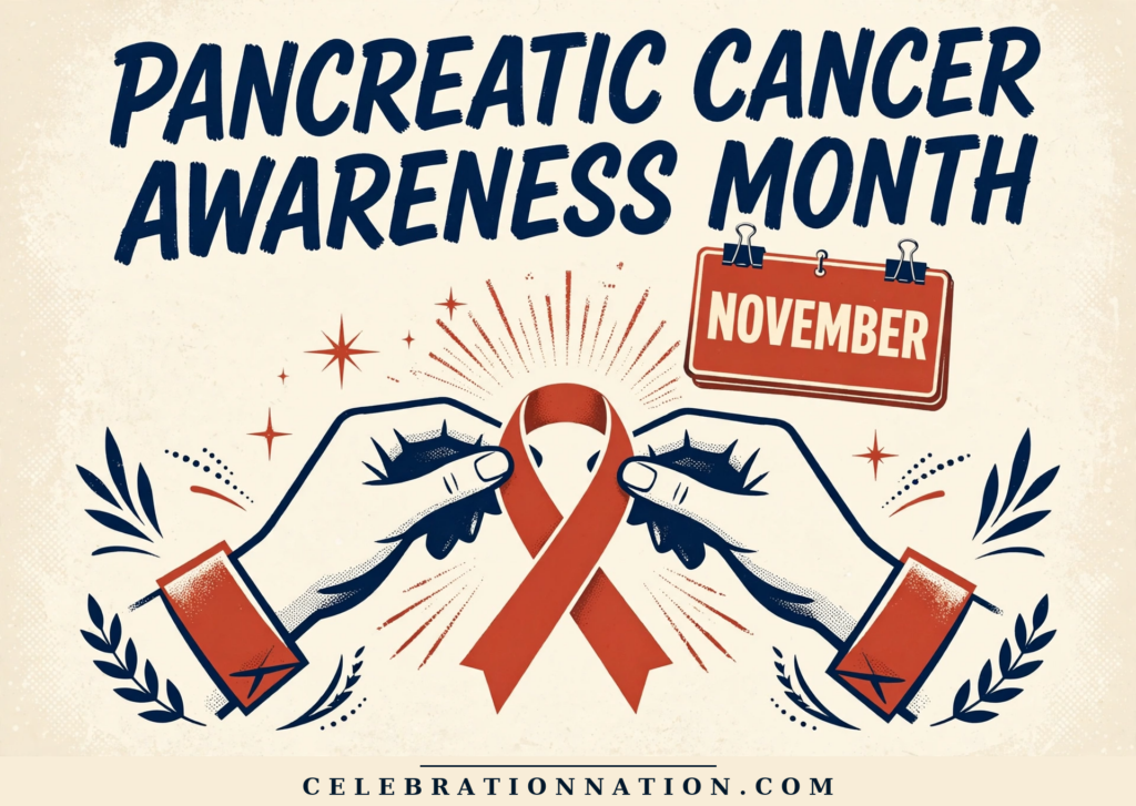 Pancreatic Cancer Awareness Month poster
