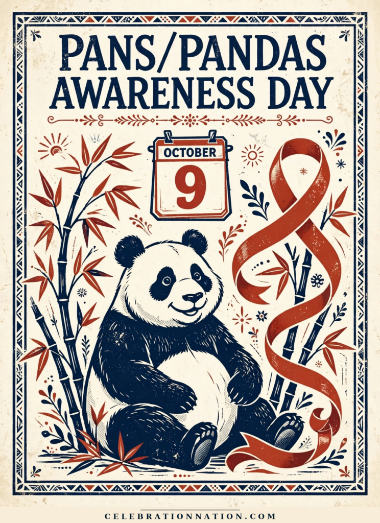 PANS/PANDAS Awareness Day poster