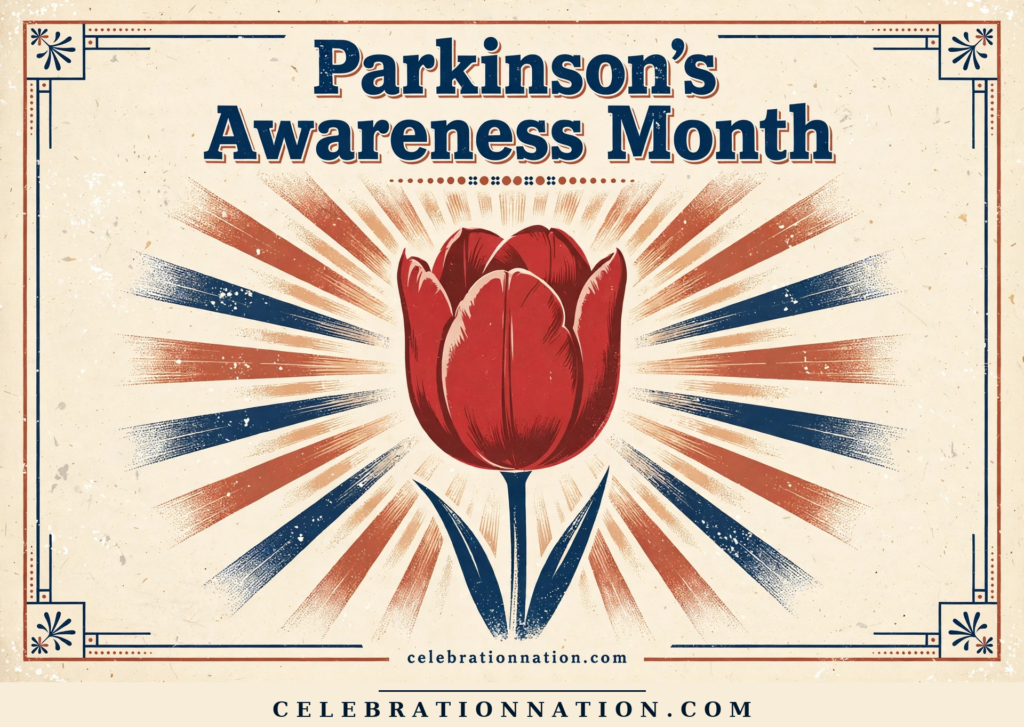 Parkinson’s Awareness Month poster
