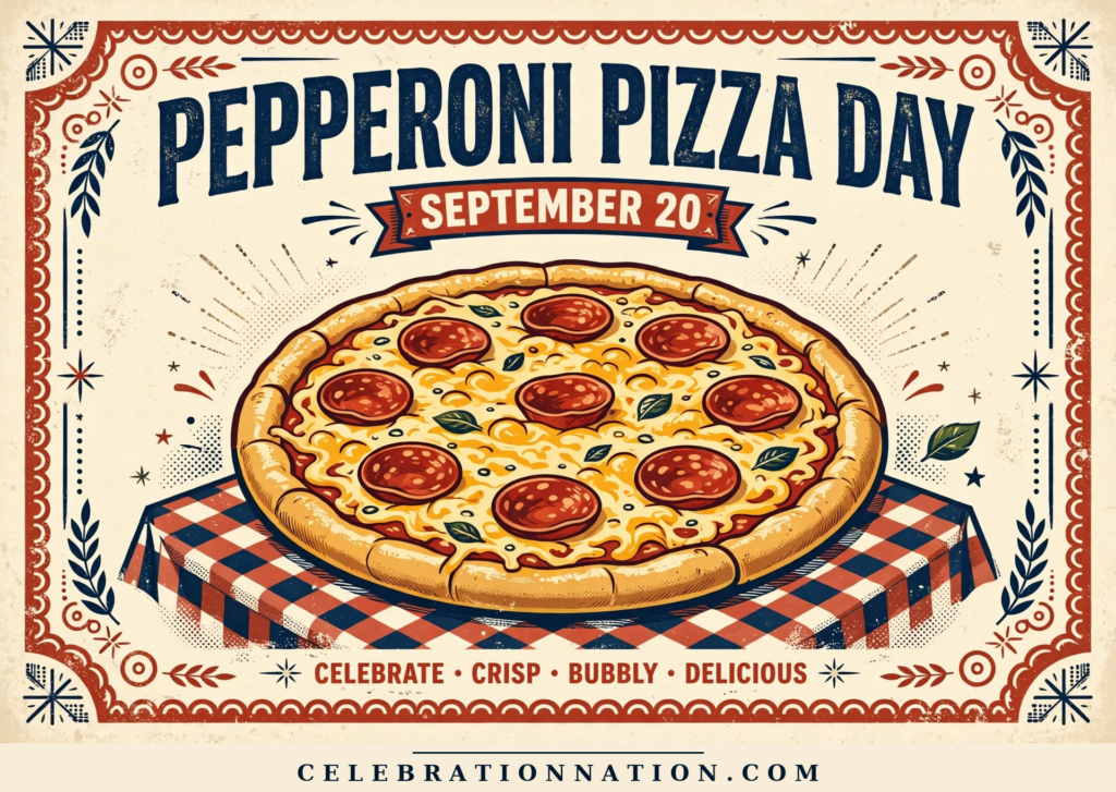 Pepperoni Pizza Day poster
