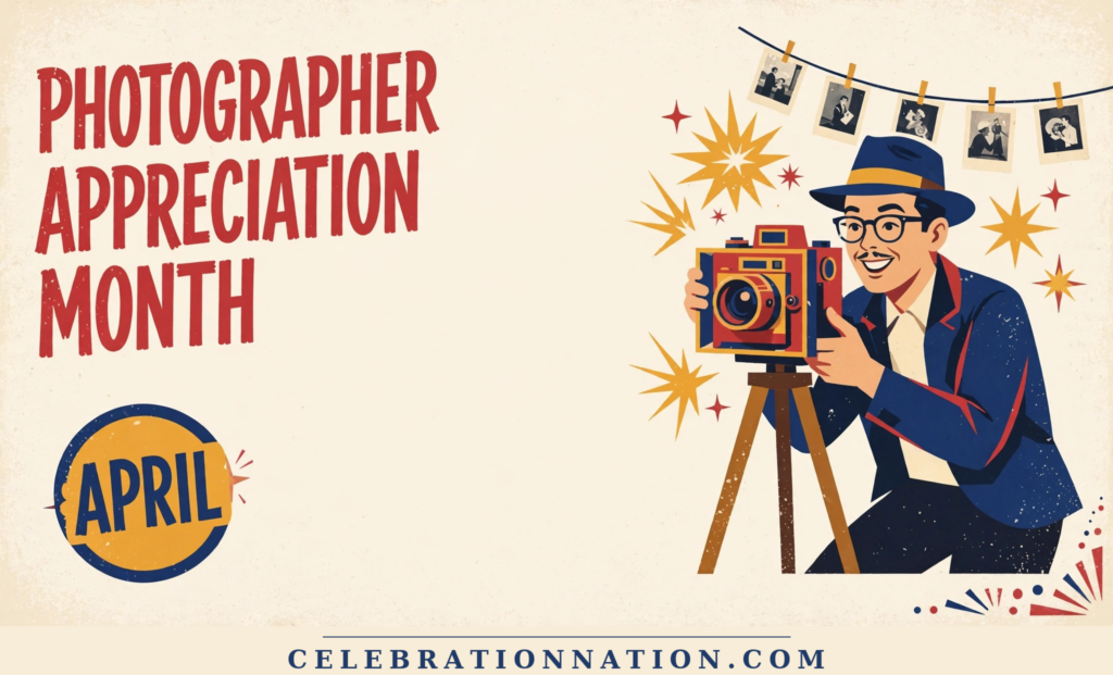 Photographer Appreciation Month poster