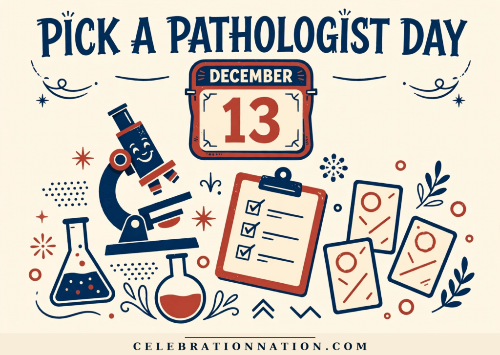 Pick a Pathologist Day poster