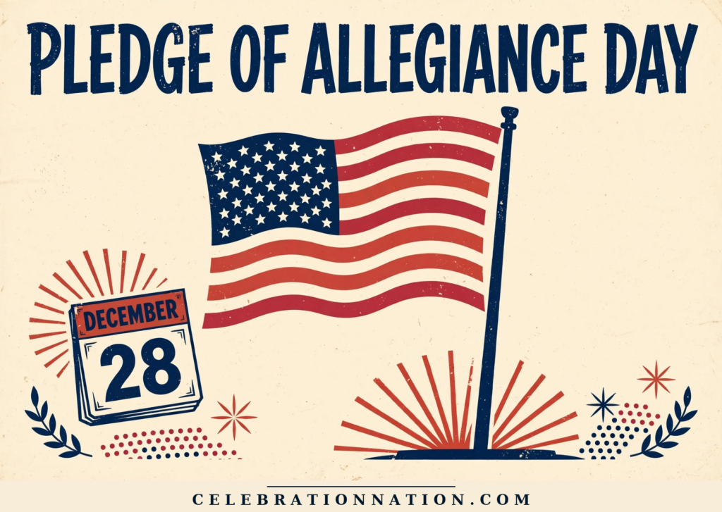 Pledge of Allegiance Day poster