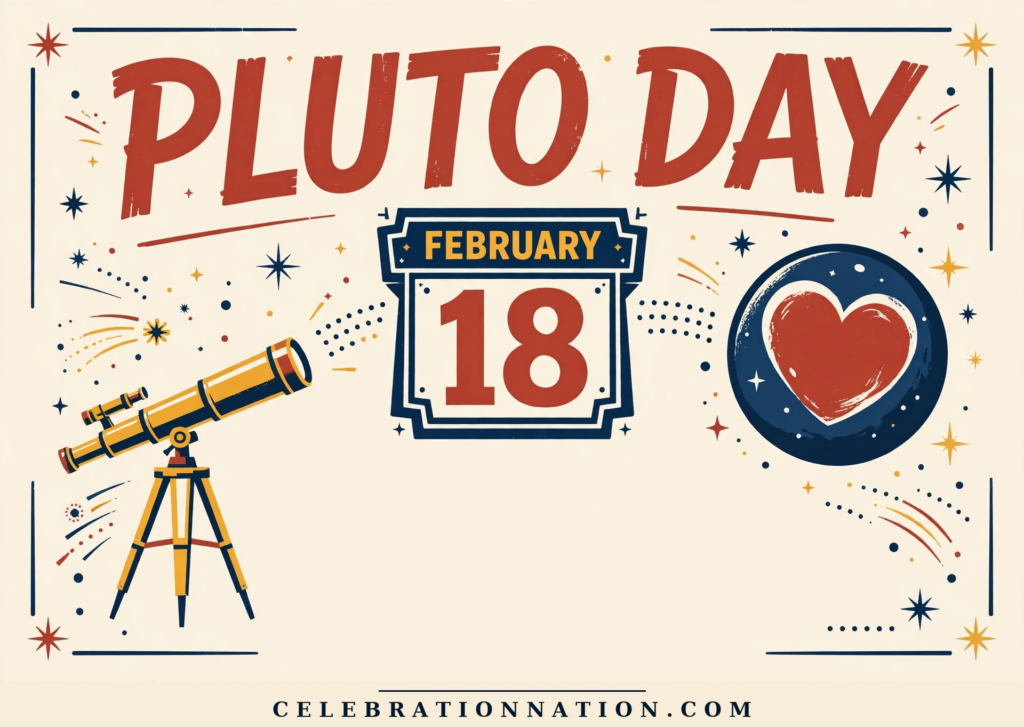Pluto Day poster