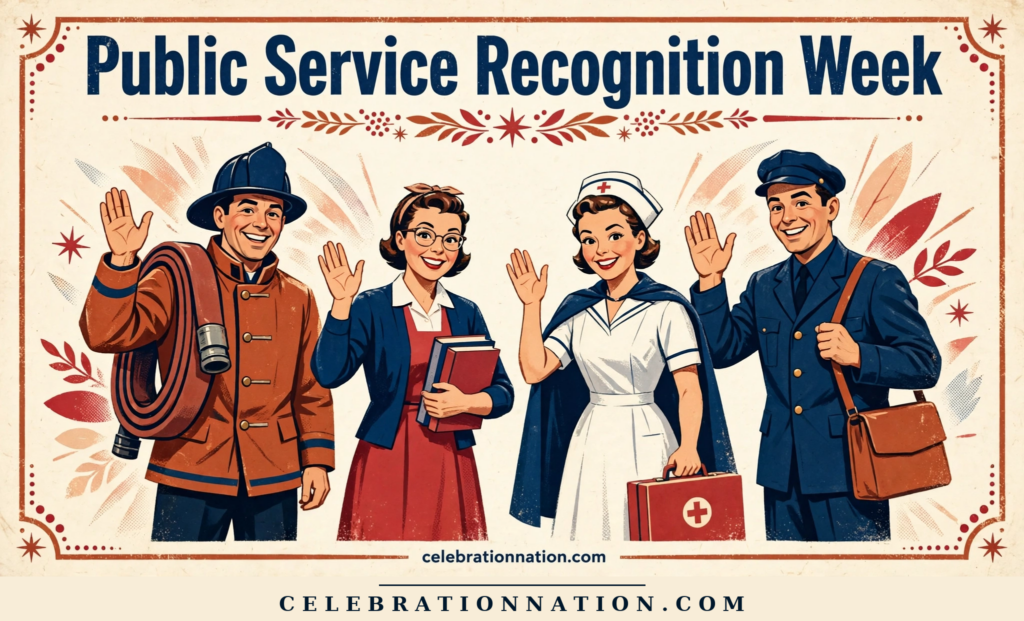 Public Service Recognition Week poster