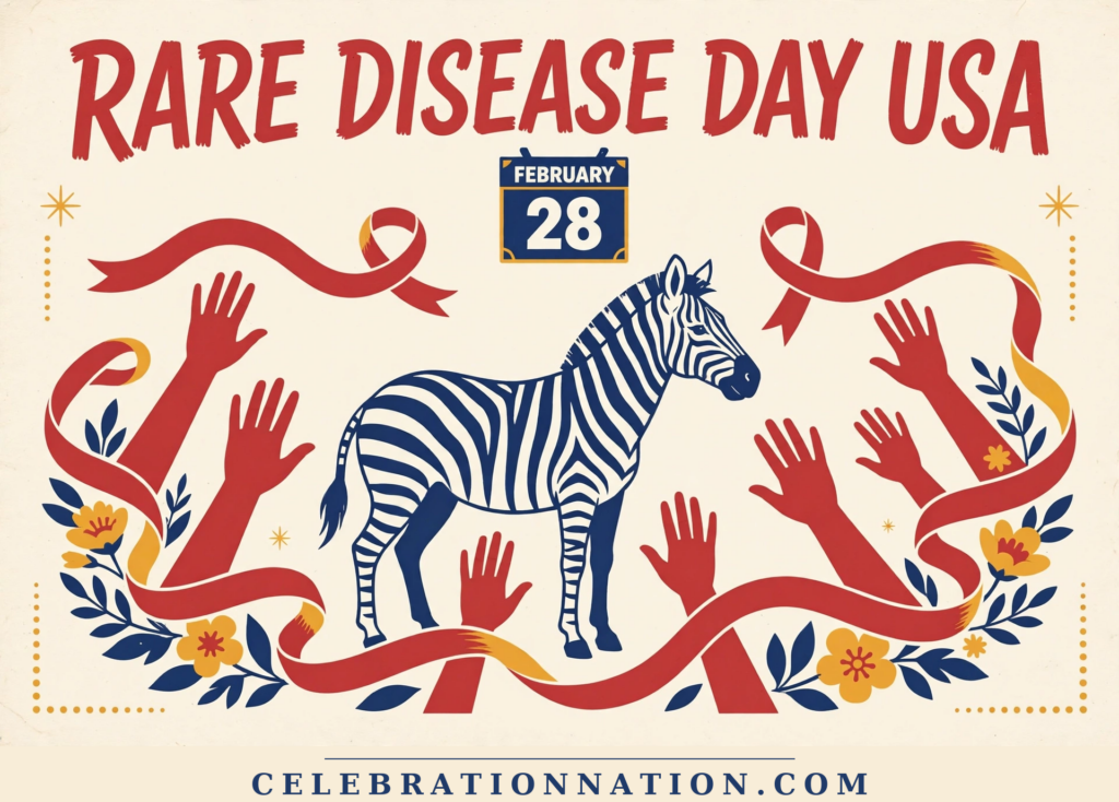 Rare Disease Day USA poster