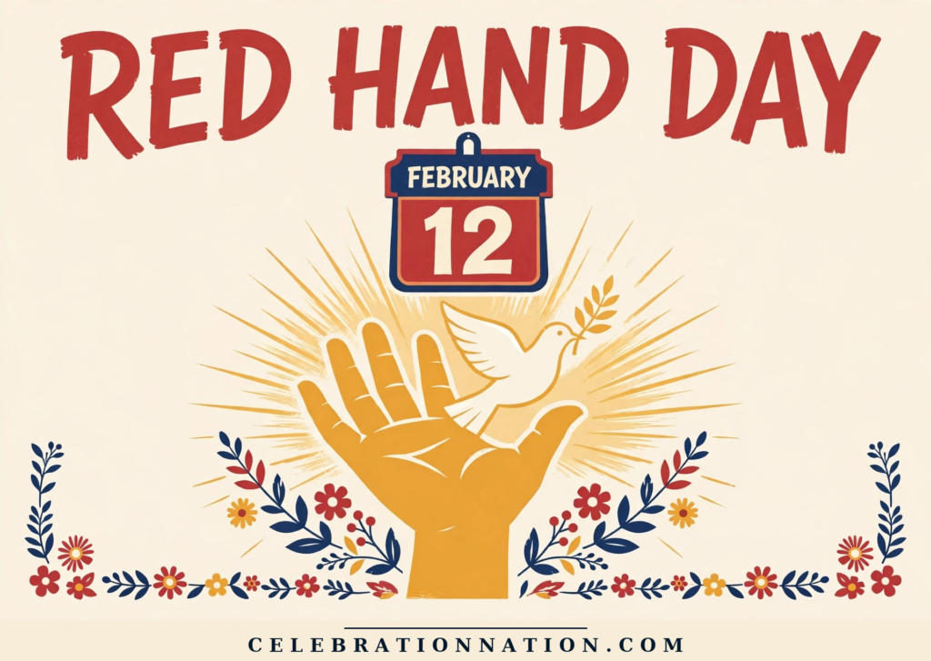 Red Hand Day poster