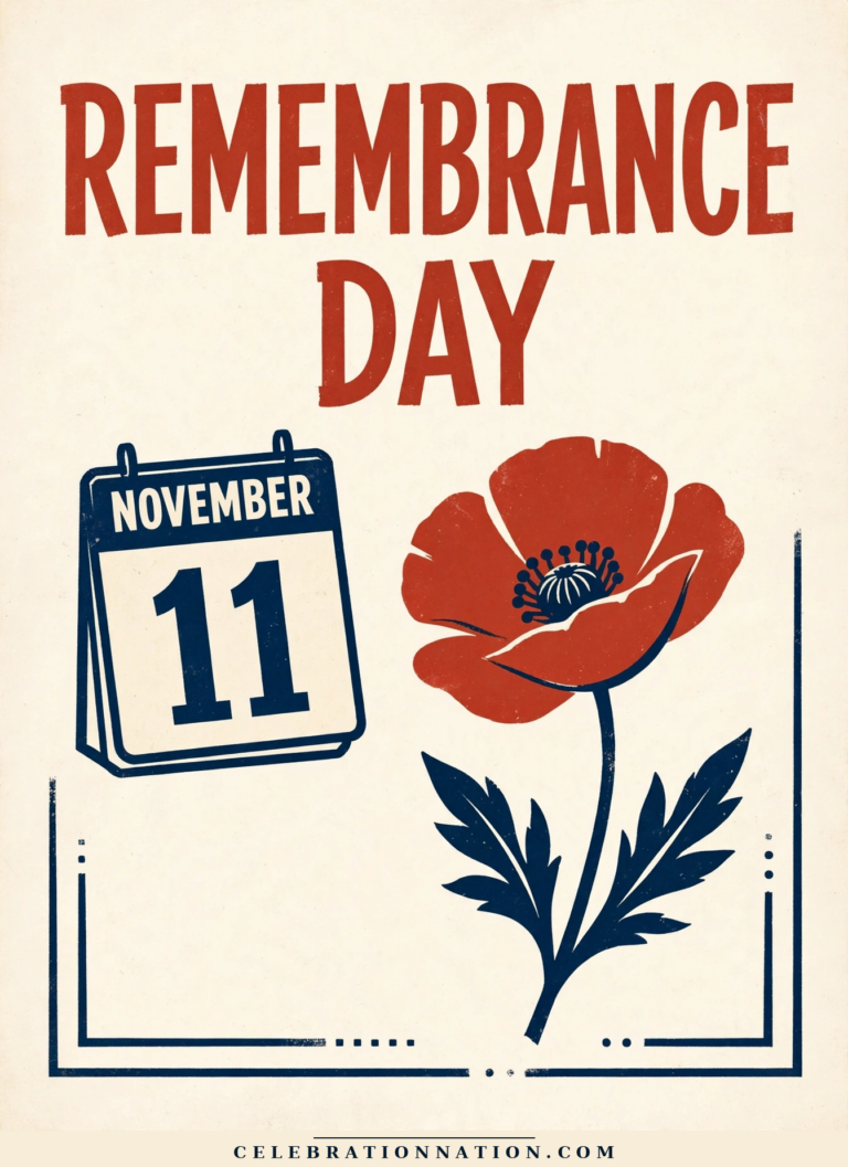 Remembrance Day poster