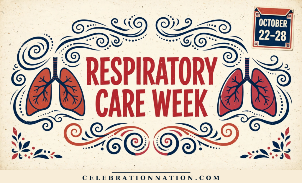 Respiratory Care Week poster