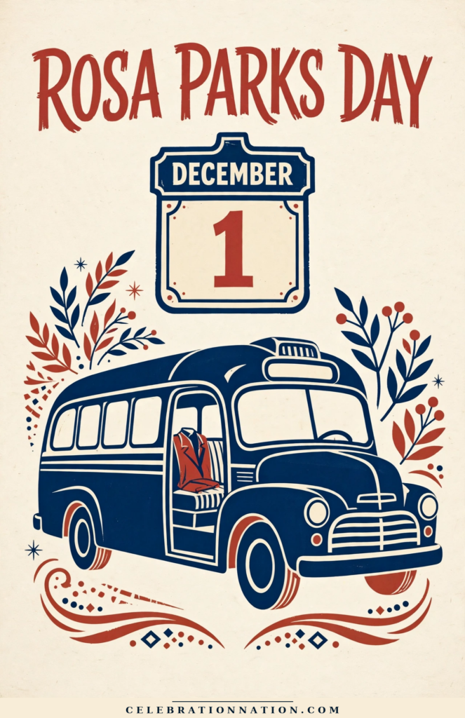Rosa Parks Day poster